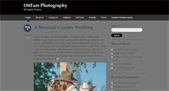 Desktop Screenshot of ottfamphotography.com